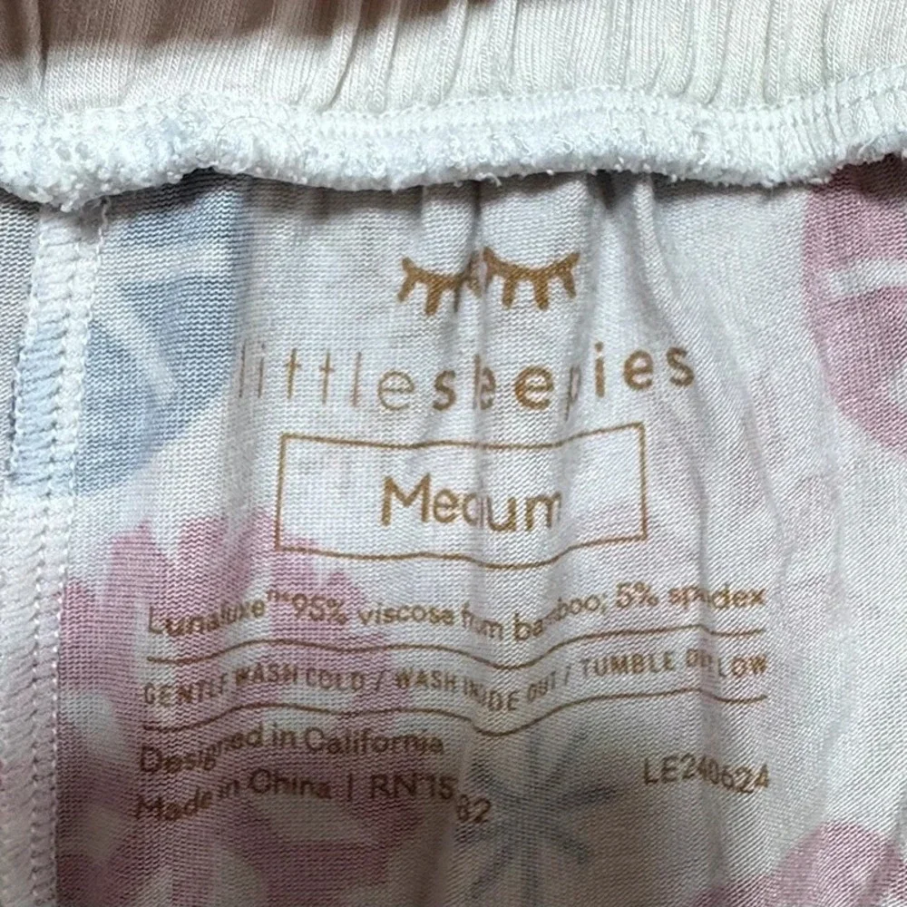 Little Sleepies Bamboo Medium Women's Christmas Snowflake Pajama Pants